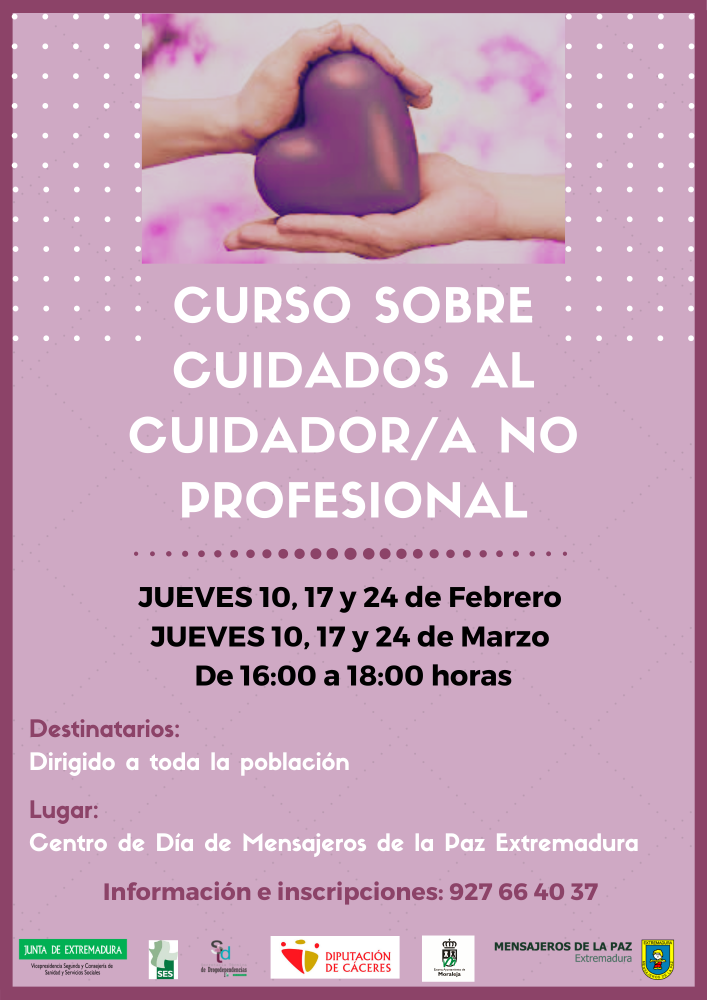 Imagen Curso sobre Cuidados al Cuidador/a no Profesional.