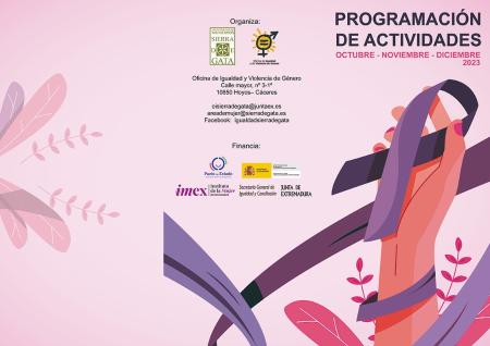 Imagen Programación de Actividades organizadas por la Oficina de Igualdad y Violencia de Género (Octubre - Noviembre - Diciembre)