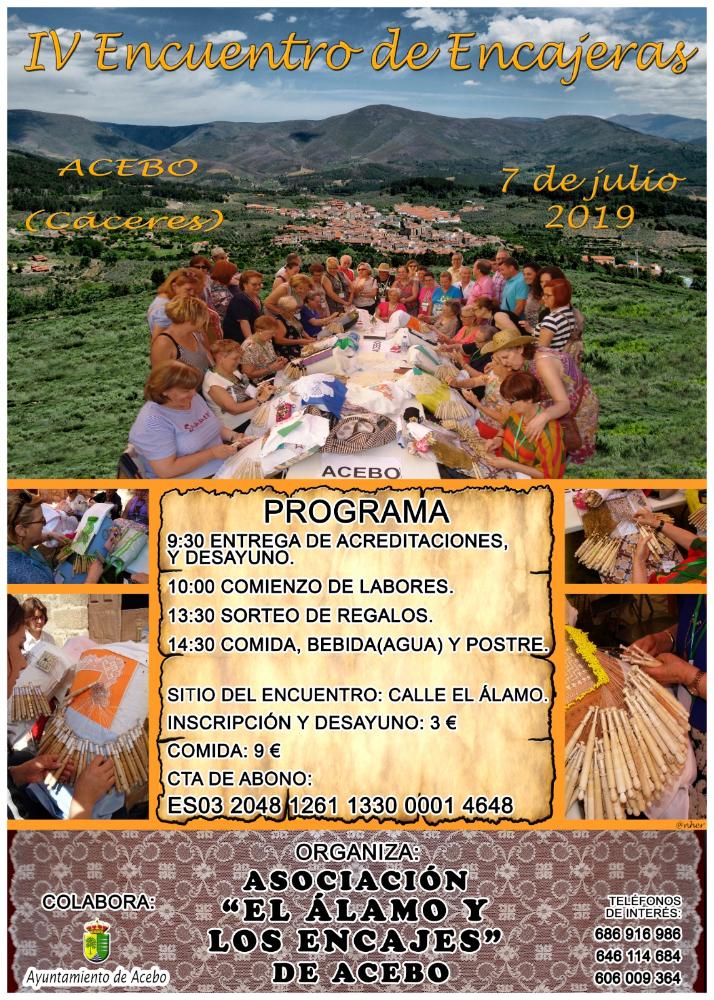 Imagen Acebo - IV Encuentro de Encajeras.