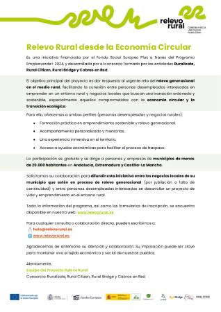Imagen Proyecto Relevo Rural