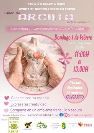 Imagen Taller de Arcilla Arteterapéutica, Domingo 1 de Febrero en Acebo