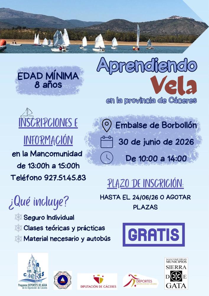Imagen Aprendiendo vela en el Embalse del Borbollón