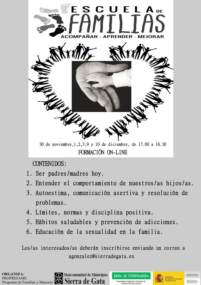 Imagen Curso Online - Escuela de Familias